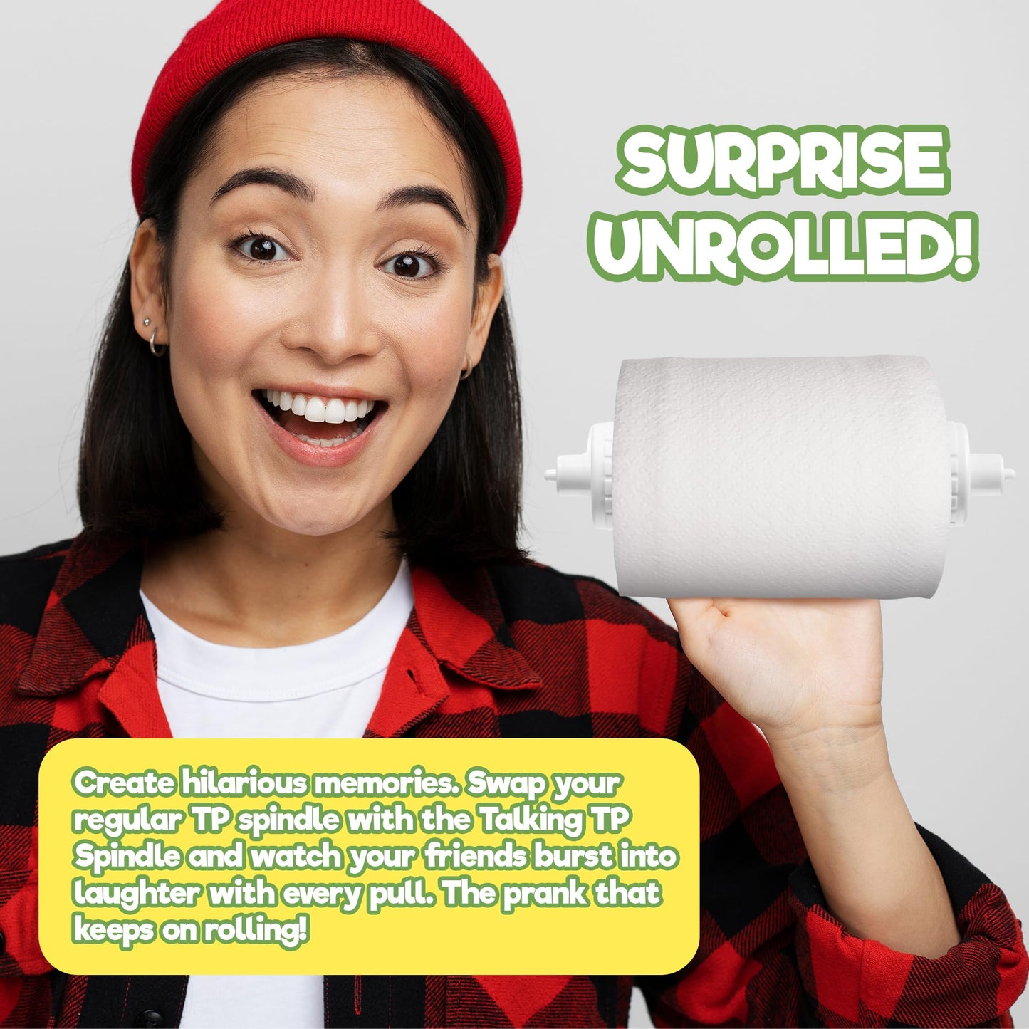 Talking Toilet Paper Spindle