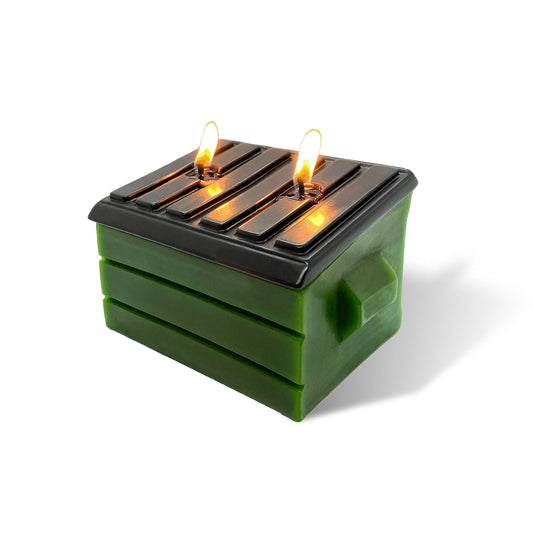 Dumpster Fire Candle - Funny Novelty Gift