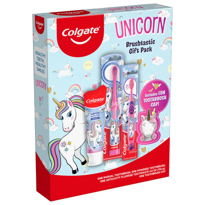 Kids Unicorn Toothbrush and Toothpaste Set