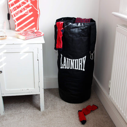 Punching Bag Laundry Hamper