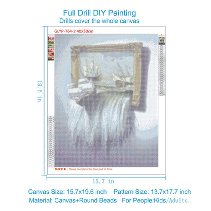 5D DIY Rhinestone Painting Landscape