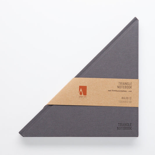 Fabric Hardcover Triangle Notebook