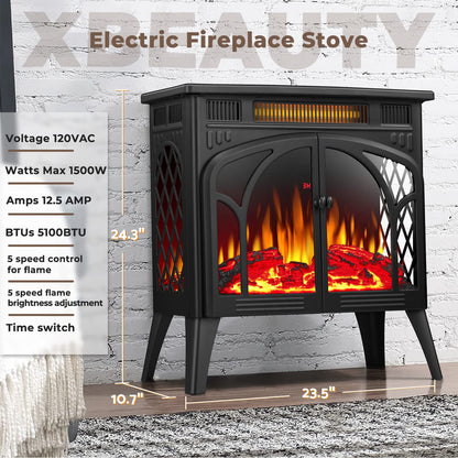 Portable Electric Fireplace Heater