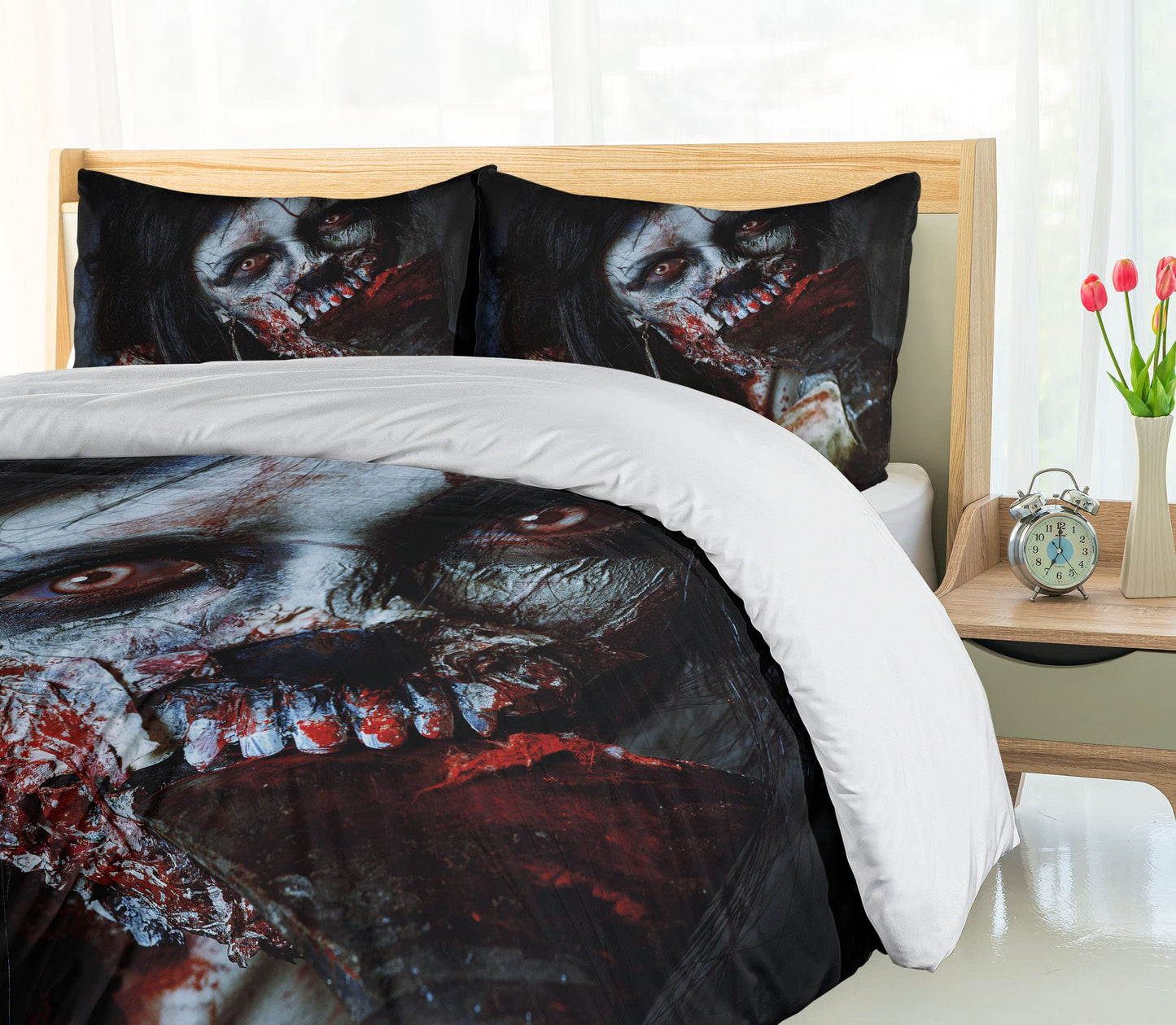 Zombie Halloween Duvet Cover