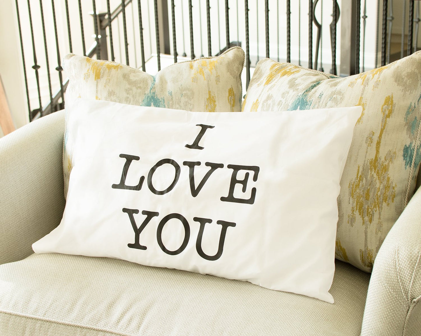 I Love You Pillowcase Set