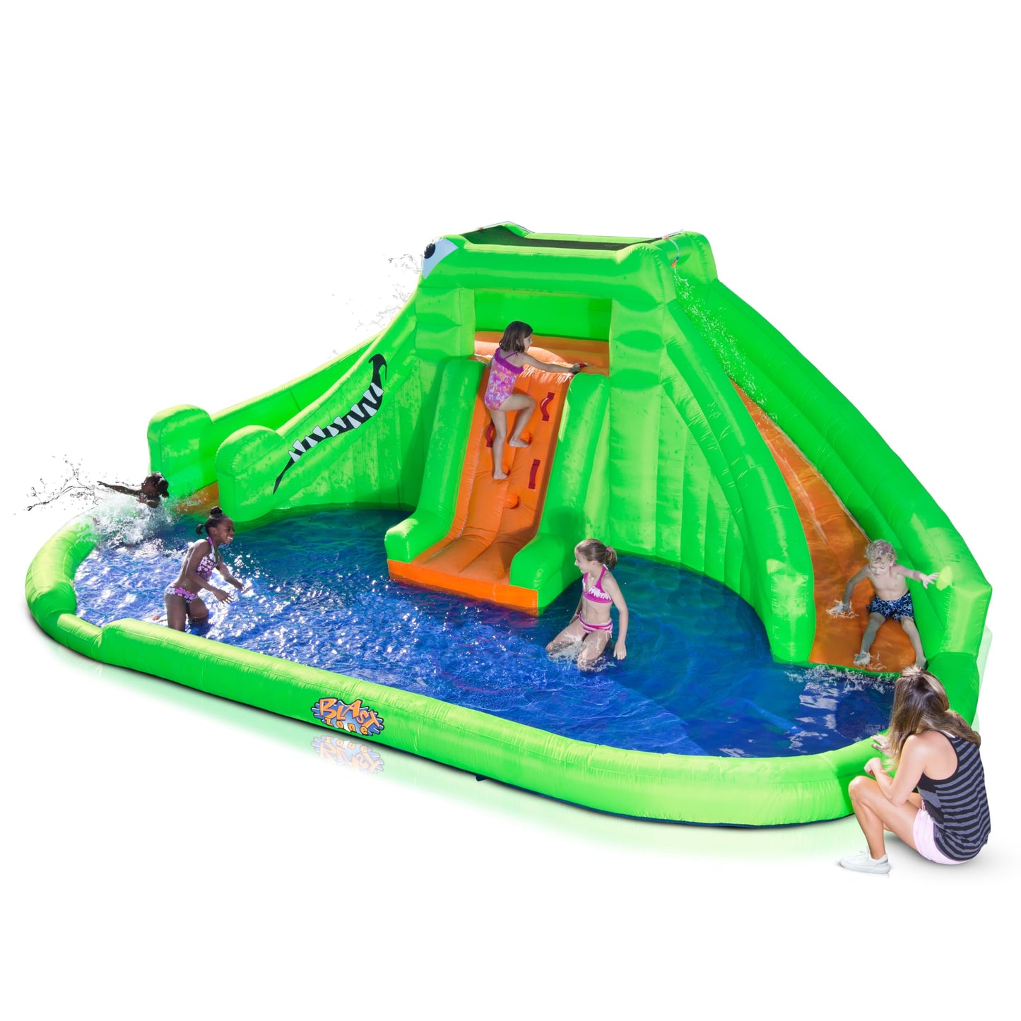 Crocodile Isle Inflatable Water Park