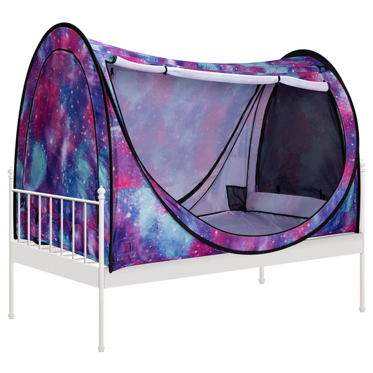 Pop-Up Bed Tent with Starry Sky Pattern