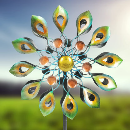 Kinetic Wind Spinners Garden Decoration