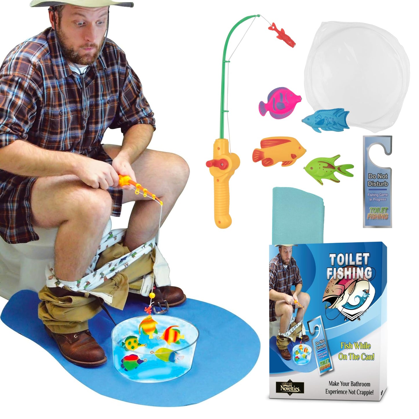 Potty Fisher Toilet Fishing Game