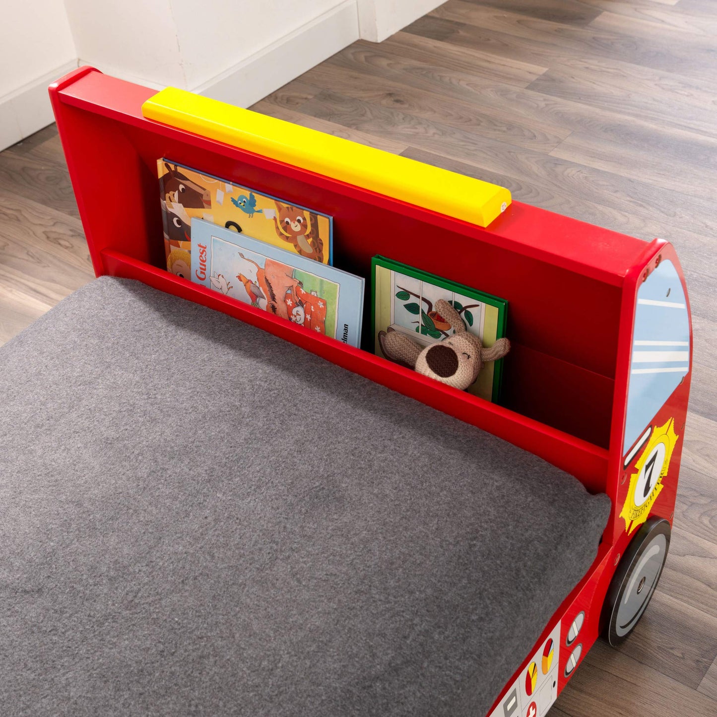 Fire Truck Toddler Bed