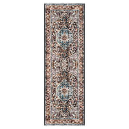 Washable Boho Runner Rug - 2x6 Ft