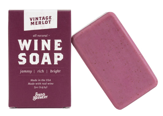 Vintage Merlot Wine Soap