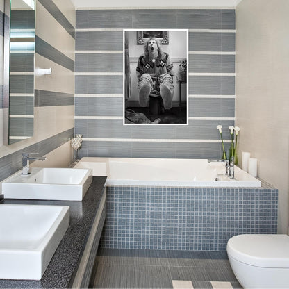 Funny Movie Posters for Bathroom Decor