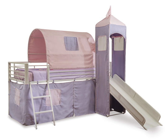 Princess Castle Twin Tent Bunk Bed