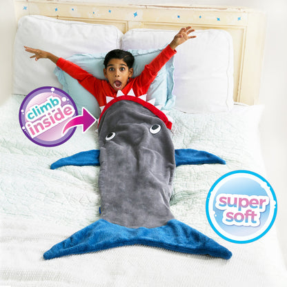 Shark Wearable Blanket for Kids