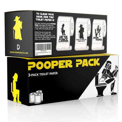 Funny Star Wars Toilet Paper Pack