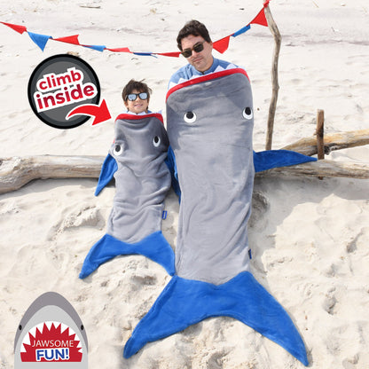 Shark Wearable Blanket for Kids