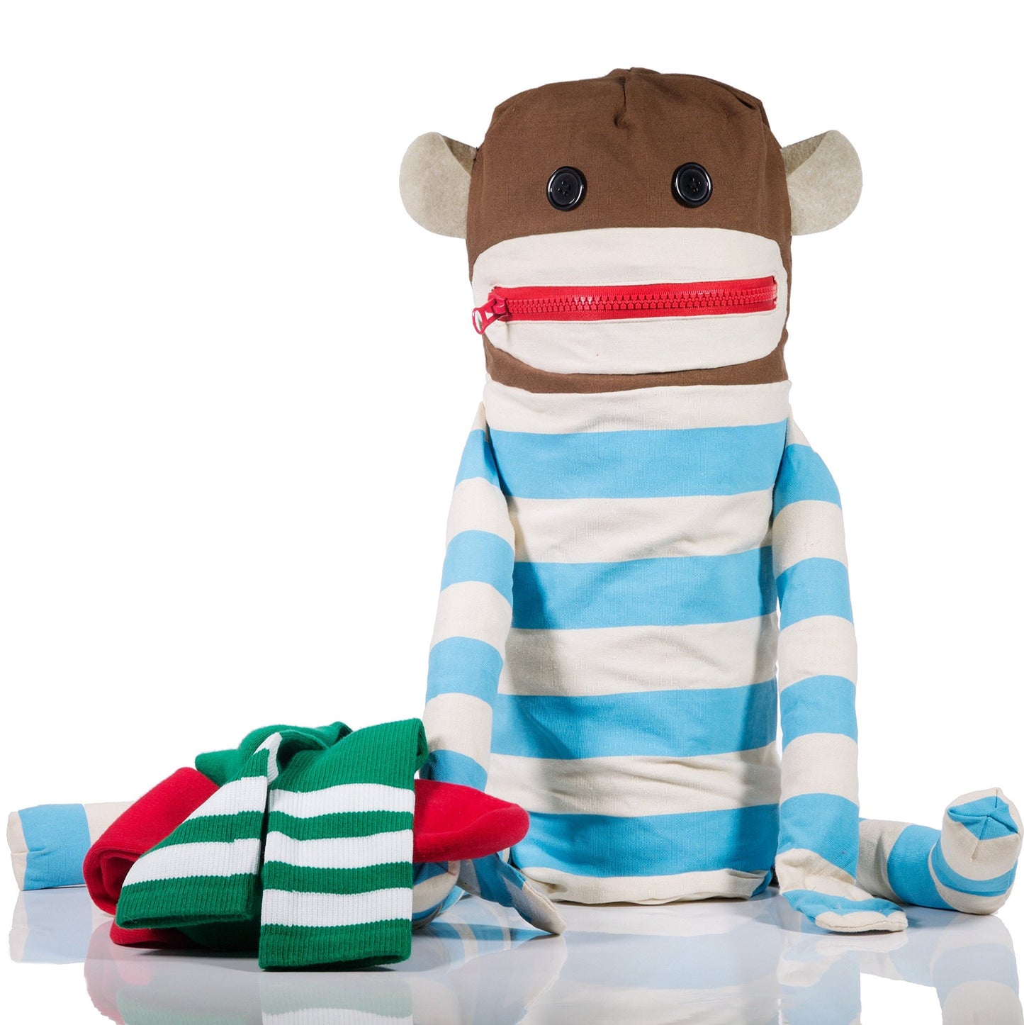 Sock Monkey Laundry Bag