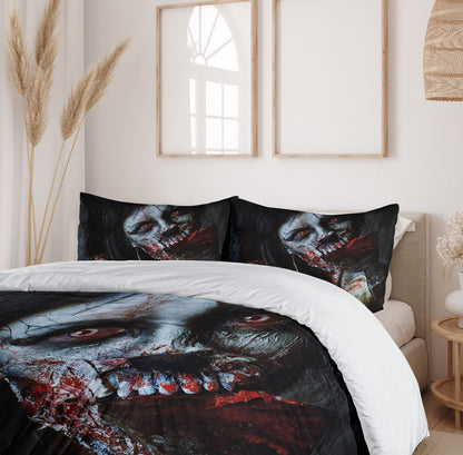 Zombie Halloween Duvet Cover