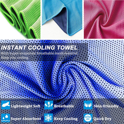 Soft Cooling Towels for Active Lifestyles