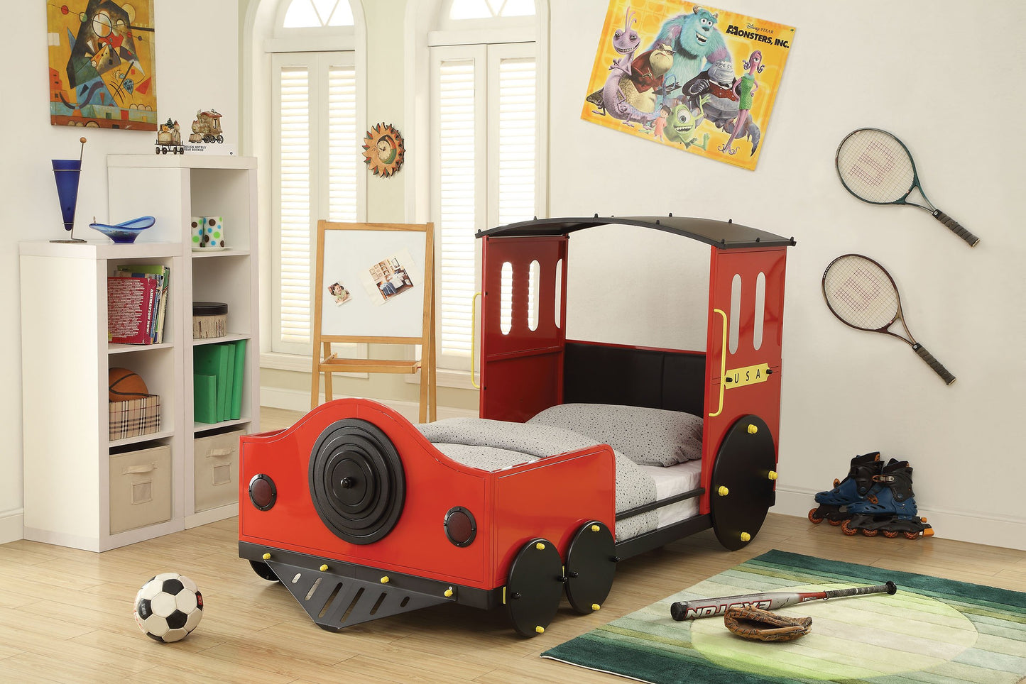 Tobi Twin Bed Train Theme