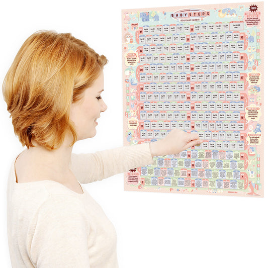 Pregnancy Scratch-Off Calendar