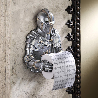 Medieval Knight Gothic Toilet Paper Holder