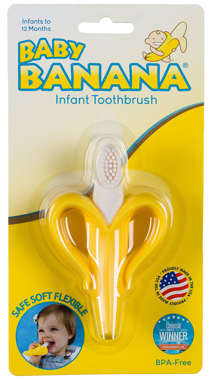 Baby Banana Toothbrush Teether