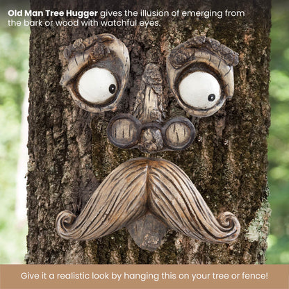 'Old Man' Tree Hugger Yard Decoration