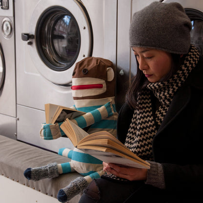 Sock Monkey Laundry Bag