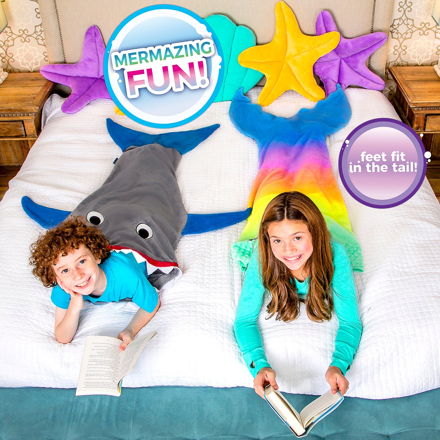 Shark Wearable Blanket for Kids