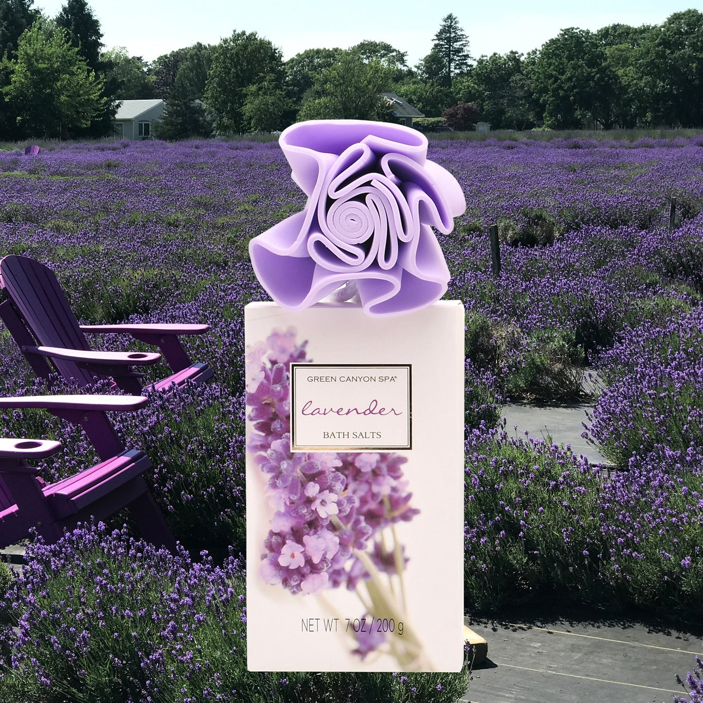 Luxury Lavender Spa Gift Basket Set